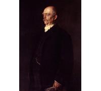 IPLUPJDY Abstract Painting Vintage Canvas Painting Wall Poster Otto Von Bismarck by Seraph Von Lenbach Portrait Image for Home Decor 60x90cm