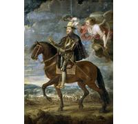 IPLUPJDY Abstract Painting Vintage Canvas Painting Wall Poster Portrait of Philip Ii of Spain by Peter Paul Rubens Portrait Image for Home Decor 60x90cm