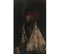 IPLUPJDY Abstract Painting Vintage Canvas Painting Wall Poster Portret Van Knil-militair Kees Pop by Isaac Lazerus Portrait Image for Home Decor 60x90cm