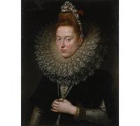 IPLUPJDY Abstract Painting Vintage Canvas Painting Wall Poster the Lady of Licnidi by Peter Paul Rubens Portrait Image for Home Decor 60x90cm