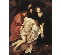 IPLUPJDY Abstract Painting Vintage Canvas Painting Wall Poster the Lamentation of Christ by Anthony Van Dyck Portrait Image for Home Decor 60x90cm