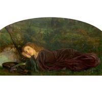 IPLUPJDY Abstract Painting Vintage Canvas Painting Wall Poster the Rift Within the Lute by Famous Artist Portrait Image for Home Decor 60x90cm