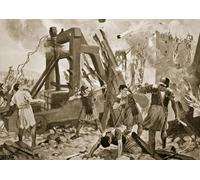 IPLUPJDY Abstract Painting Vintage Canvas Painting Wall Poster the Siege of Aquileia Ad by John Harris Valda Portrait Image for Home Decor 60x90cm