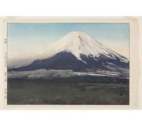 IPLUPJDY Abstract Painting Vintage Canvas Painting Wall Poster Yoshida Village by Hiroshi Yoshida Portrait Image for Home Decor 60x90cm