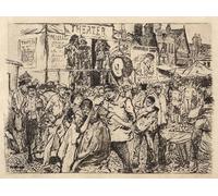 IPLUPJDY Aesthetic Poster Photo Wall Print Modern Wall Artwork an Illustration by Robert Frederick Blum Canvas Picture for Home Decor 60x90cm