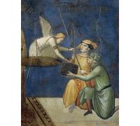 IPLUPJDY Aesthetic Poster Photo Wall Print Modern Wall Artwork Commutative Justice or Commutative Punishment by Ambrogio Lorenzetti Canvas Picture for Home Decor 60x90cm