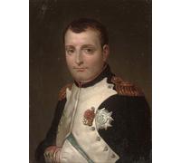 IPLUPJDY Aesthetic Poster Photo Wall Print Modern Wall Artwork Detail of Napoleon in His Study in the Tuileries Palace by Jacques Louis David Canvas Picture for Home Decor 60x90cm