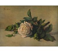 IPLUPJDY Aesthetic Poster Photo Wall Print Modern Wall Artwork Hector Berlioz His Life and Works Fantastic Symphony by Ignace Henri Jean Fantin Latour Canvas Picture for Home Decor 60x90cm