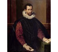 IPLUPJDY Aesthetic Poster Photo Wall Print Modern Wall Artwork Portrait of a Gentleman by Alessandro Allori Canvas Picture for Home Decor 60x90cm