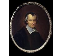 IPLUPJDY Aesthetic Poster Photo Wall Print Modern Wall Artwork Portrait of Antoine Arnauld Dit Le Grand Arnauld by Philippe De Champaigne Canvas Picture for Home Decor 60x90cm