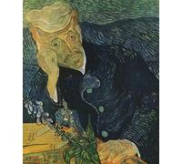 IPLUPJDY Aesthetic Poster Photo Wall Print Modern Wall Artwork Portrait of Dr Paul Gachet June by Vincent Van Gogh Canvas Picture for Home Decor 60x90cm