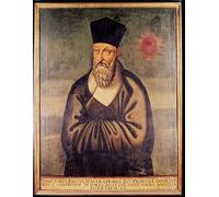 IPLUPJDY Aesthetic Poster Photo Wall Print Modern Wall Artwork Portrait of Matteo Ricci Italian Missionary Founder of the Jesuit in China by Italian School Canvas Picture for Home Decor 60x90cm