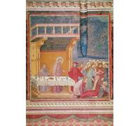 IPLUPJDY Aesthetic Poster Photo Wall Print Modern Wall Artwork Saint Predicts the Death of a Knight in Celano by Giotto Di Bondone Canvas Picture for Home Decor 60x90cm