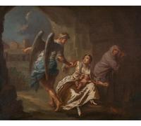 IPLUPJDY Aesthetic Poster Photo Wall Print Modern Wall Artwork the Angel of Mercy by Highmore Canvas Picture for Home Decor 60x90cm