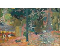 IPLUPJDY Aesthetic Poster Photo Wall Print Modern Wall Artwork the Bathers by Paul Gauguin Canvas Picture for Home Decor 60x90cm
