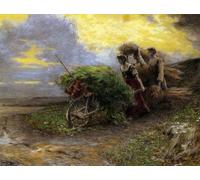 IPLUPJDY Aesthetic Poster Photo Wall Print Modern Wall Artwork the Coming Storm by Georges Laugee Canvas Picture for Home Decor 60x90cm
