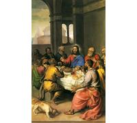 IPLUPJDY Aesthetic Poster Photo Wall Print Modern Wall Artwork the Last Supper by Titian Canvas Picture for Home Decor 60x90cm