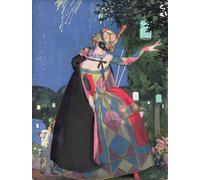 IPLUPJDY Aesthetic Poster Photo Wall Print Modern Wall Artwork the Little Tongue of Columbine by Konstantin Andreevic Somov Canvas Picture for Home Decor 60x90cm