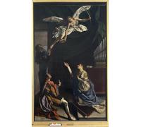 IPLUPJDY Aesthetic Poster Photo Wall Print Modern Wall Artwork the Martyrs Cecilia Valerian and Tiburtius by Orazio Gentileschi Canvas Picture for Home Decor 60x90cm