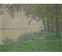 IPLUPJDY Aesthetic Poster Photo Wall Print Modern Wall Artwork the Sailing Boats by Théo Van Rysselberghe Canvas Picture for Home Decor 60x90cm