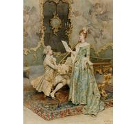 IPLUPJDY Aesthetic Poster Photo Wall Print Modern Wall Artwork the Soloist by Guiseppe Signorini Canvas Picture for Home Decor 60x90cm