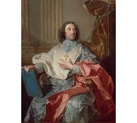 IPLUPJDY Retro Picture Canvas Art Poster Nordic Poster Charles De Saint-albin Archbishop of Cambrai by Hyacinthe Rigaud Canvas Image for Wall Decor 60x90cm