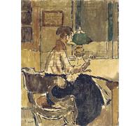 IPLUPJDY Retro Picture Canvas Art Poster Nordic Poster Christine Drummond Sickert Nee Angus Buys a Gendarmerie by Walter Richard Sickert Canvas Image for Wall Decor 60x90cm
