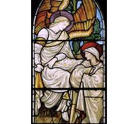 IPLUPJDY Retro Picture Canvas Art Poster Nordic Poster Easthampstead St Michael St Mary Magdalen Morris by Edward Burne Jones Canvas Image for Wall Decor 60x90cm