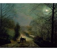 IPLUPJDY Retro Picture Canvas Art Poster Nordic Poster Forge Valley Canvas Image for Wall Decor 60x90cm
