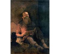 IPLUPJDY Retro Picture Canvas Art Poster Nordic Poster in Prison by Mihaly Von Zichy Canvas Image for Wall Decor 60x90cm