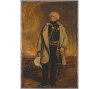IPLUPJDY Retro Picture Canvas Art Poster Nordic Poster Lie ant General Viscount Hugh Gough by Francis Grant Canvas Image for Wall Decor 60x90cm