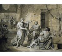 IPLUPJDY Retro Picture Canvas Art Poster Nordic Poster of Egypt in Prison by Anton Raphael Mengs Canvas Image for Wall Decor 60x90cm