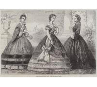 IPLUPJDY Retro Picture Canvas Art Poster Nordic Poster Paris Fashions for May by Frederic Theodore Lix Canvas Image for Wall Decor 60x90cm