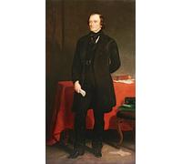 IPLUPJDY Retro Picture Canvas Art Poster Nordic Poster Portrait of John Russell St Earl Russell by Francis Grant Canvas Image for Wall Decor 60x90cm