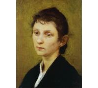 IPLUPJDY Retro Picture Canvas Art Poster Nordic Poster Portrait of Young Woman by Giuseppe Pellizza Da Volpedo Canvas Image for Wall Decor 60x90cm