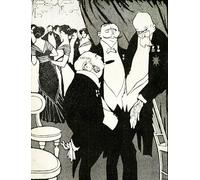 IPLUPJDY Retro Picture Canvas Art Poster Nordic Poster Russian Envoy Debates the Defending Turkey with Other Leaders During a Conference by Juan Gris Canvas Image for Wall Decor 60x90cm