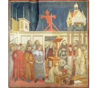 IPLUPJDY Retro Picture Canvas Art Poster Nordic Poster St of Assisi Preparing the Christmas Crib At Grecchio by Giotto Di Bondone Canvas Image for Wall Decor 60x90cm
