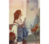 IPLUPJDY Retro Picture Canvas Art Poster Nordic Poster Stories From Chaucer by William Heath Robinson Canvas Image for Wall Decor 60x90cm