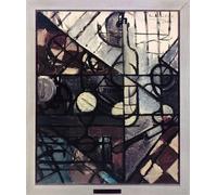 IPLUPJDY Retro Picture Canvas Art Poster Nordic Poster the Bottle of Bordeaux by Juan Gris Canvas Image for Wall Decor 60x90cm