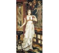 IPLUPJDY Retro Picture Canvas Art Poster Nordic Poster the Crown of Glory by Evelyn De Canvas Image for Wall Decor 60x90cm
