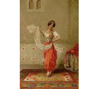 IPLUPJDY Retro Picture Canvas Art Poster Nordic Poster the Oriental Dancer by Francesco Ballesio Canvas Image for Wall Decor 60x90cm