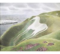 IPLUPJDY Retro Picture Canvas Art Poster Nordic Poster the Westbury Horse by Eric Ravilious Canvas Image for Wall Decor 60x90cm