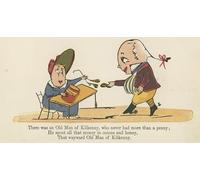IPLUPJDY Retro Picture Canvas Art Poster Nordic Poster There Was an Old Man Kilkenny Who Never Had More Than a Peenny by Edward Leaars Canvas Image for Wall Decor 60x90cm