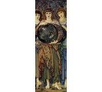 IPLUPJDY Vintage Picture Wall Canvas Print Modern Wall Artwork the Days of Creationthe Third Day by Edward Burne-jones Canvas Wall Picture for Wall Decor 60x90cm