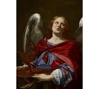 IPLUPJDY Vintage Poster Wall Prints Painting on Canvas Angels with Attributes of the Passion by Simon Vouet Picture Art Prints for Wall Decor 60x90cm