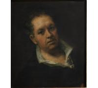 IPLUPJDY Vintage Poster Wall Prints Painting on Canvas Autorretrato by Francisco De Goya Picture Art Prints for Wall Decor 60x90cm