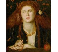 IPLUPJDY Vintage Poster Wall Prints Painting on Canvas Bocca Baciata by Dante Gabriel Charles Rossetti Picture Art Prints for Wall Decor 60x90cm