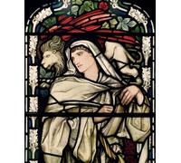 IPLUPJDY Vintage Poster Wall Prints Painting on Canvas St Mark by Edward Burne Jones Picture Art Prints for Wall Decor 60x90cm