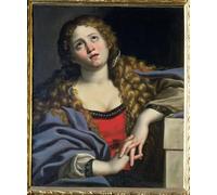 IPLUPJDY Vintage Poster Wall Prints Painting on Canvas St. Mary Magdalene by Domenichino Picture Art Prints for Wall Decor 60x90cm