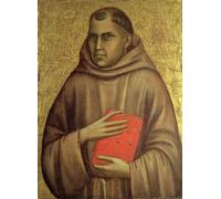 IPLUPJDY Vintage Poster Wall Prints Painting on Canvas StAbbot by Giotto Di Bondone Picture Art Prints for Wall Decor 60x90cm